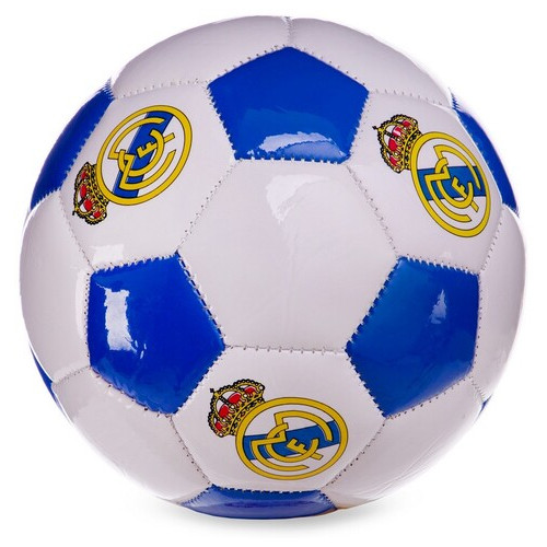 М'яч футбольний FDSO Сувенірний FB-3157 №2 Біло-синій (57508438) фото №2