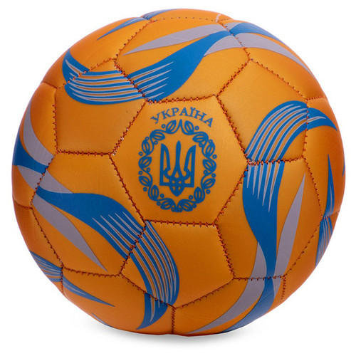 М'яч футбольний FDSO Сувенірний FB-4096-U1 №2 Помаранчевий (57508440) фото №1