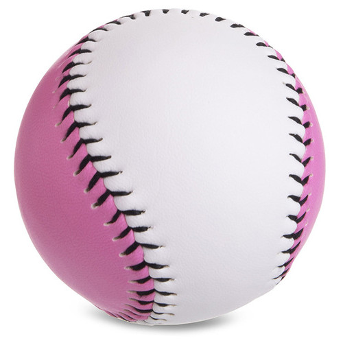 М'яч для бейсболу FDSO C-3406 Біло-рожевий (57508537) фото №1