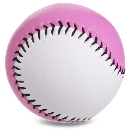 М'яч для бейсболу FDSO C-3406 Біло-рожевий (57508537) фото №4