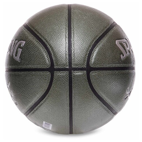 М'яч баскетбольний FDSO SPALD BA-4958 №7 Чорний (57508577) фото №3