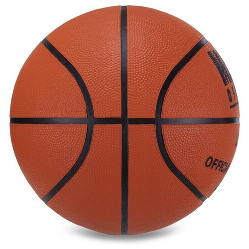 М'яч баскетбольний FDSO гумовий Match Official BA-7516 №7 Помаранчевий (57508578) фото №3