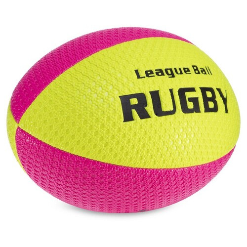 М'яч для регбі FDSO Rugby Liga ball RG-0391 №9 Жовто-червоний (57508596) фото №3