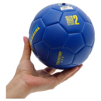 М'яч футбольний FDSO Ukraine International Standart FB-9309 №2 Синій (57508686) фото №6