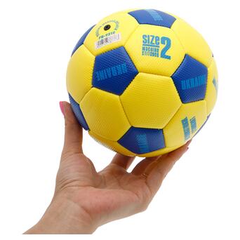 М'яч футбольний FDSO Ukraine International Standart FB-9310 №2 Жовтий (57508687) фото №6