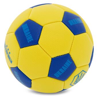 М'яч футбольний FDSO Ukraine International Standart FB-9310 №2 Жовтий (57508687) фото №2