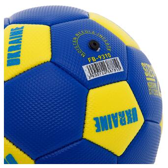 М'яч футбольний FDSO Ukraine International Standart FB-9310 №2 Синій (57508687) фото №5