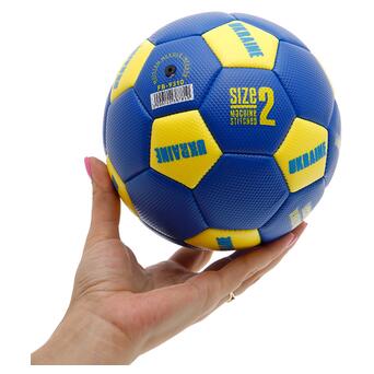 М'яч футбольний FDSO Ukraine International Standart FB-9310 №2 Синій (57508687) фото №6