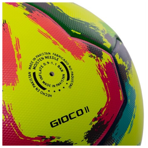 Мяч футбольный Joma Fifa Pro Gioco II 400646-060 №5 Желтый (57590008) фото №4