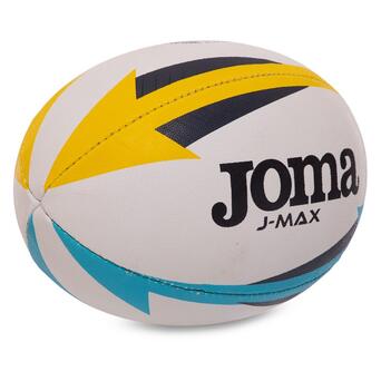 М'яч для регбі Joma J-Max 400680-209 Joma №3 Біло-жовто-синій (57590040) фото №2