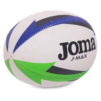М'яч для регбі Joma J-Max 400680-217 Joma №4 Біло-синьо-зелений (57590041) фото №2