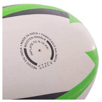 М'яч для регбі Joma J-Max 400680-217 Joma №4 Біло-синьо-зелений (57590041) фото №4
