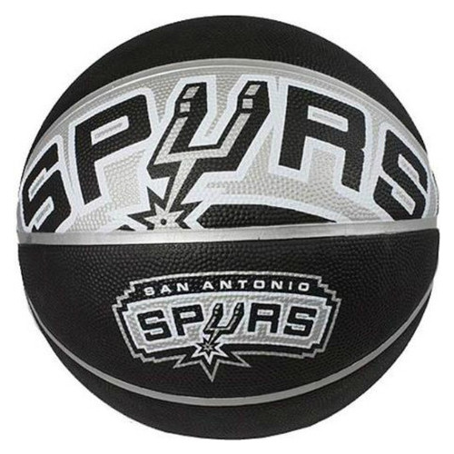 Баскетбольный мяч для стритбола Spalding NBA TEAM SAN ANTONIO SPURS размер 5 (31 01587 01 1415) фото №1