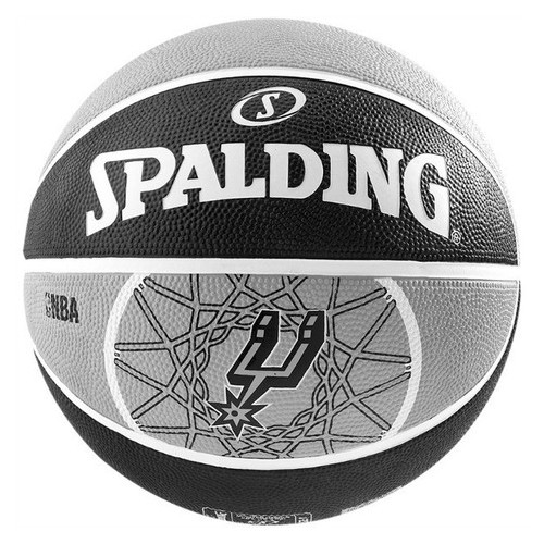 Баскетбольный мяч для стритбола Spalding NBA TEAM SAN ANTONIO SPURS размер 5 (31 01587 01 1415) фото №2