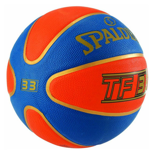 Баскетбольный мяч для стритбола Spalding TF-33 OUTDOOR размер 6 (30 01533 01 3336) фото №1
