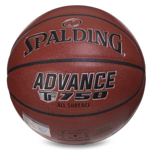 М'яч баскетбольний Spalding Advance TF-750 76847Y №7 Помаранчевий (57484026) фото №2