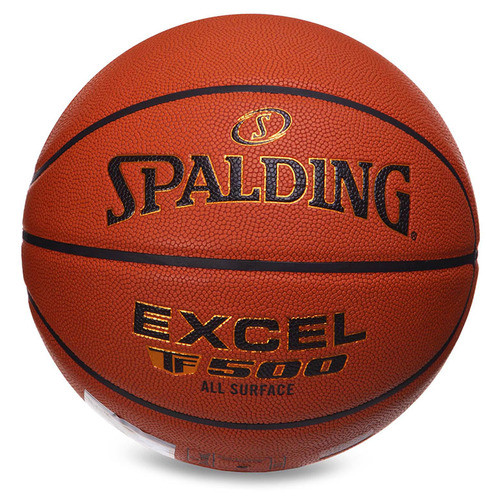 М'яч баскетбольний Spalding Excel TF-500A 76797Y №7 Помаранчевий (57484024) фото №1