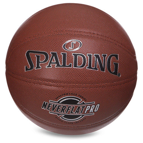 М'яч баскетбольний Spalding Neverflat Pro 76961Y №7 Помаранчевий (57484037) фото №1
