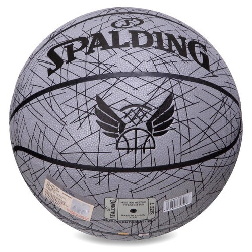 М'яч баскетбольний Spalding Trend Lines 76911Y №7 Чорний (57484042) фото №3