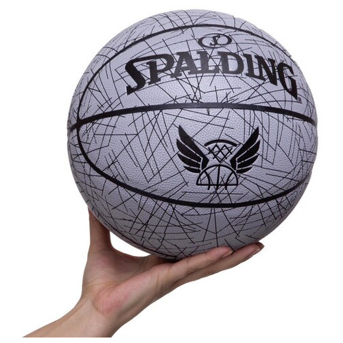 М'яч баскетбольний Spalding Trend Lines 76911Y №7 Чорний (57484042) фото №6