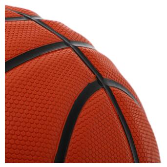 М'яч баскетбольний Spalding гумовий Neverflat HEX 84440Y №7 Помаранчевий (57484064) фото №4
