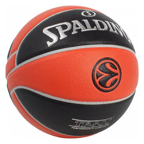 М'яч баскетбольний Spalding TF-500 Euro league розмір 7 (30 01513 01 0317) фото №1