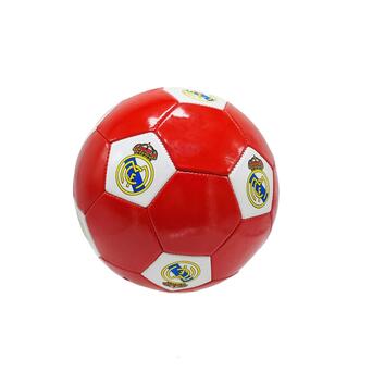 М'яч футбольний Bambi YW0244 №5 PVC 21.3 см Біло-червоний фото №1