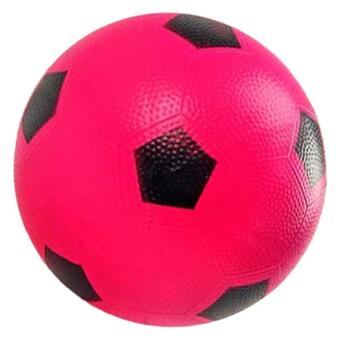М'яч футбольний Bambi FB0206 №5 резина, 19.1 см Рожевий фото №1