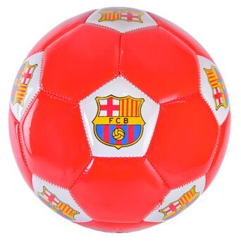 М'яч футбольний Bambi FB19030 №3, PVC 17.8 см Червоний фото №1