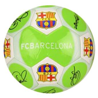 М'яч футбольний  №5 Барселона, зелений Mic (FB20126) фото №1