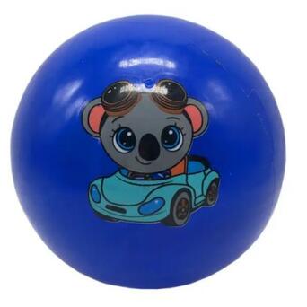 М'ячик гумовий Звірятка, синій Mic (RB2111) фото №1
