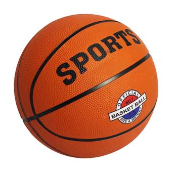 М'яч баскетбольний Metr гумовий розмір 7 (BT-BTB-0026) фото №1