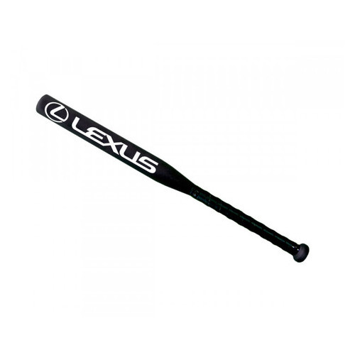 Бита бейсбольная подарочная Avtotrend с логотипом Lexus Черная с черной рукояткой +Чехол (avb_00108) фото №2
