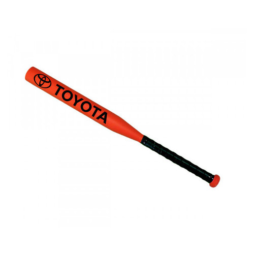 Бита бейсбольная подарочная Avtotrend с логотипом Toyota Красная с черной рукояткой +Чехол (avb_00201) фото №2