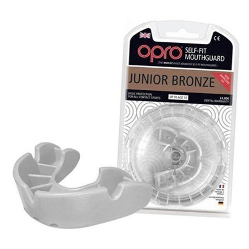 Екіпірування Opro Капа Junior Bronze Білий (37362007) фото №1