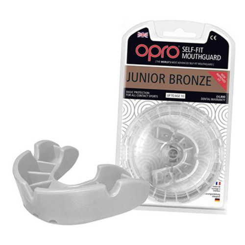 Екіпірування Opro Капа Junior Bronze Білий (37362007) фото №2