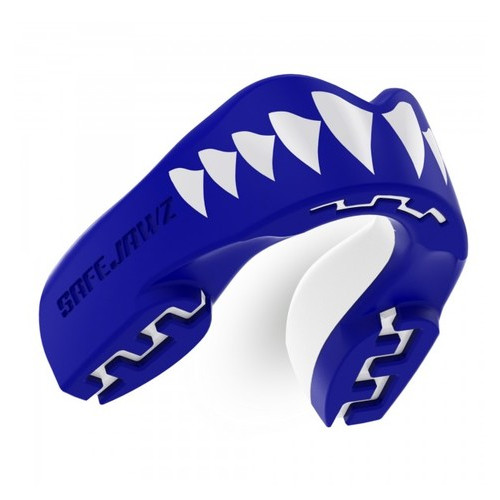 Капа Safejawz Extro Series Self-Fit Shark Синя фото №1