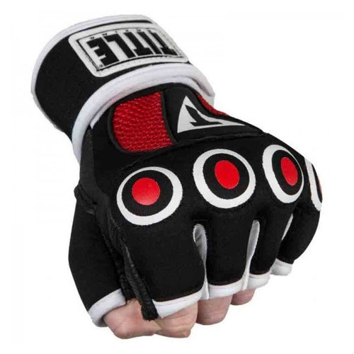 Бінт-рукавички гелеві Title Boxing Rage Fist Wraps (L) Чорні з червоним фото №1