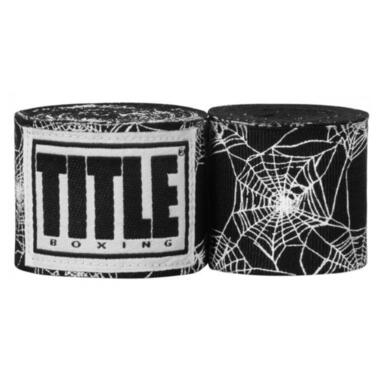 Бинти боксерські еластичні TITLE Boxing Print Mexican Spider Web 4.5м фото №1