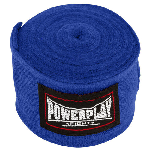 Пояс боксерський PowerPlay 3046 Blue (2,5м) фото №4
