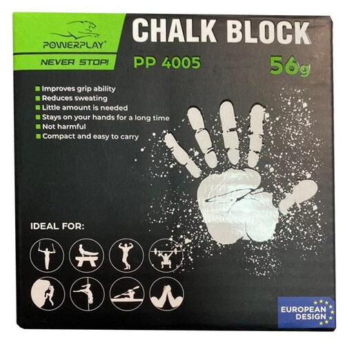 Магнезіально-брикетний PowerPlay 4005 Chalk Block 56р фото №4