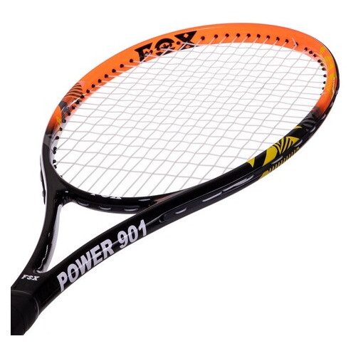Ракетка для великого тенісу Fox BT-0854 Чорно-жовтогарячий (60491014) фото №4