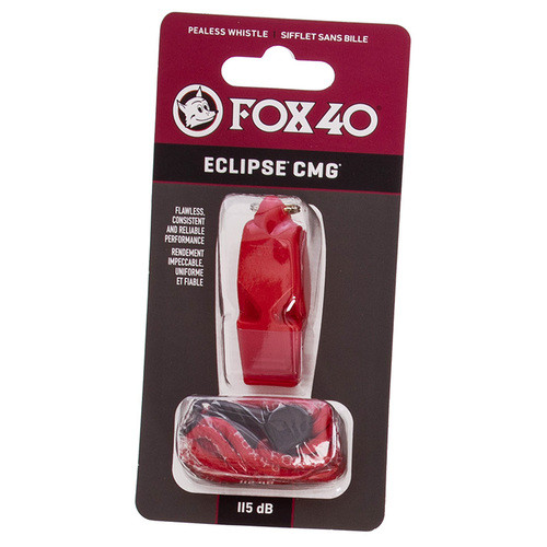 Свисток суддівський FDSO Eclipse CMG FOX40 Червоний (33508212) фото №1