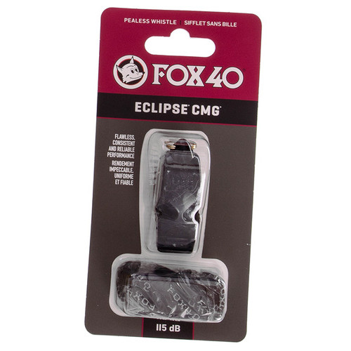 Свисток суддівський FDSO Eclipse CMG FOX40 Чорний (33508212) фото №1