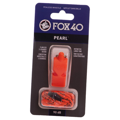 Свисток суддівський FDSO Pearl FOX40-9703 Помаранчевий (33508210) фото №1