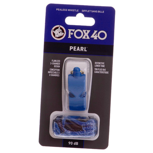 Свисток суддівський FDSO Pearl FOX40-9703 Синій (33508210) фото №1