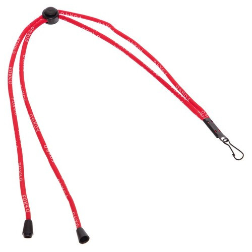 Шнурок-ремішок для свистка з карабіном FDSO Breakaway Lanyards FOX40-100 Червоний (33508217) фото №2