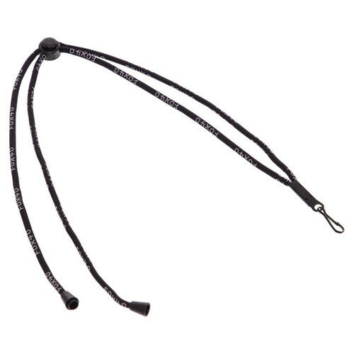 Шнурок-ремішок для свистка з карабіном FDSO Breakaway Lanyards FOX40-100 Чорний (33508217) фото №2
