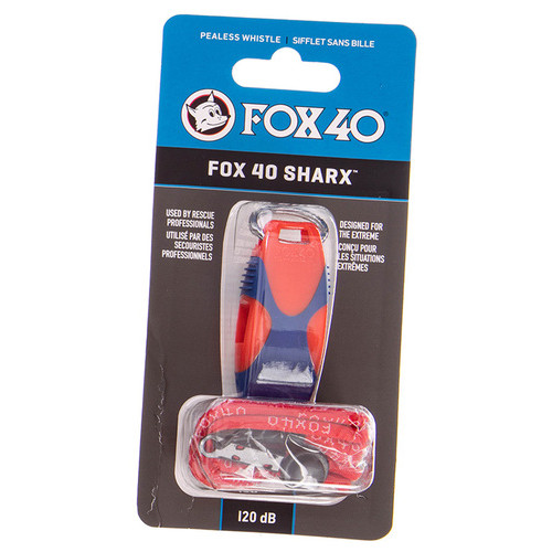Свисток суддівський FDSO Sharx Safety FOX40 Оранжево-синій (33508240) фото №1