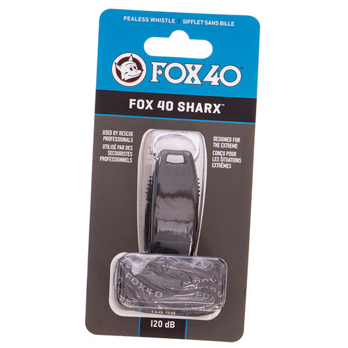 Свисток суддівський FDSO Sharx Safety FOX40 Чорний (33508240) фото №1